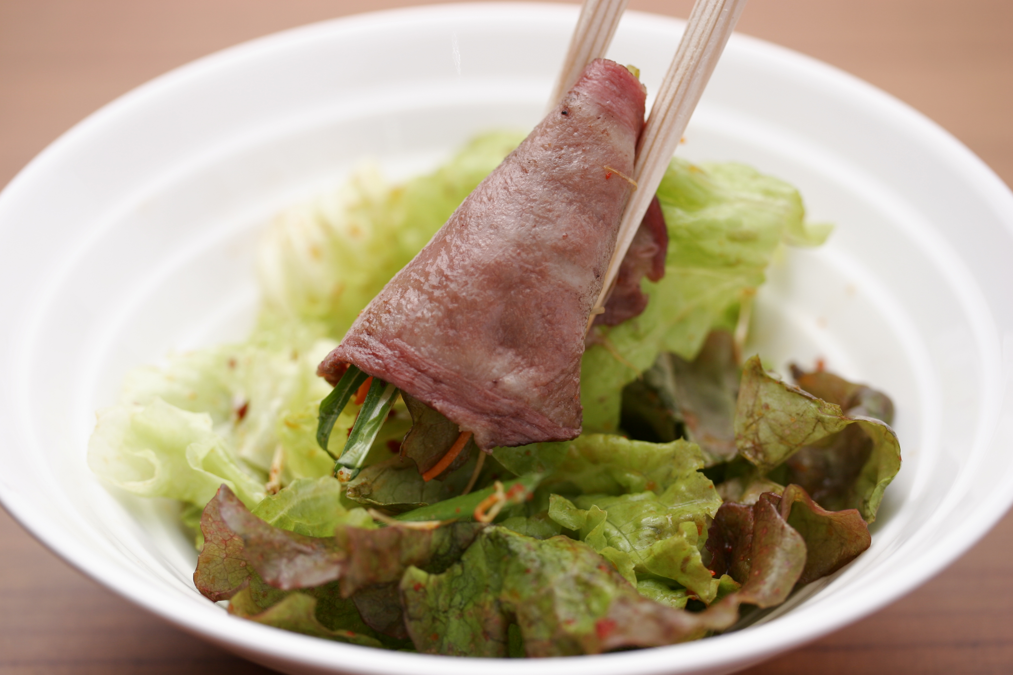 塩タン・サラダ